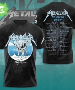 Metallica Freeze Band 3D Tshirt