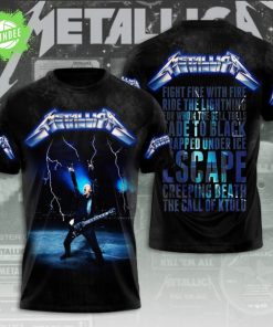 Metallica Ride The Lightning 3D Tshirt