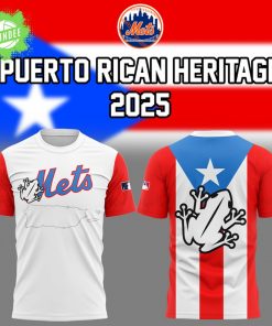 Mets x Puerto Rican Heritage tshirt 2025