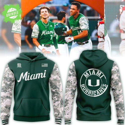 Miami Hurricanes Armed Forces Day 2025 Hoodie – Special Tribute Edition