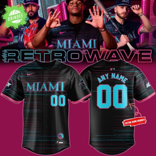 Miami Marlins City Connect 2025 Baseball Jersey