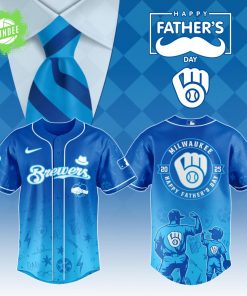 Milwaukee Brewers 2025 Father’s Day Jersey – Baseball Dad Fan Gear