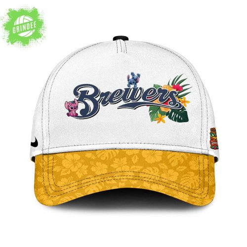 Milwaukee Brewers MLB x Lilo & Stitch Jersey