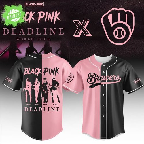 Milwaukee Brewers x Blackpink Baseball Jersey