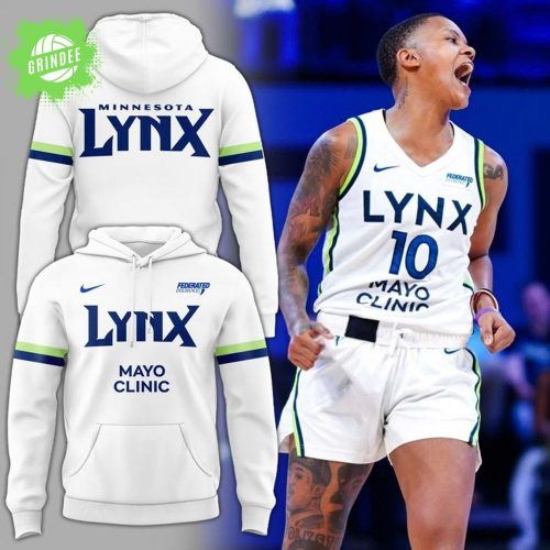Minnesota Lynx Official WNBA Hoodie with Mayo Clinic Logo