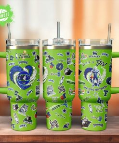 Minnesota Timberwolves NBA Custom Stanley Quencher 40oz Stainless Steel Tumbler With Handle