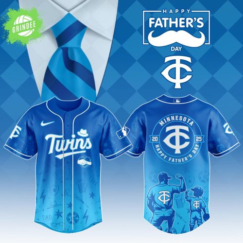Minnesota Twins 2025 Father’s Day Jersey – MLB Baseball Fan Jersey