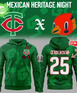 Minnesota Twins Mexican Heritage Night 2025 Fan Hoodie