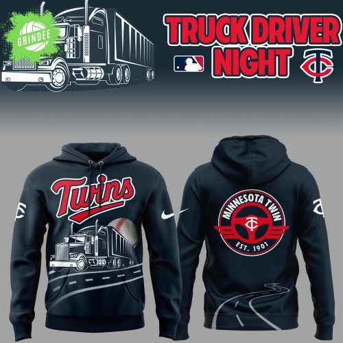 Minnesota Twins x Truck Driver Night 2025 Hoodie