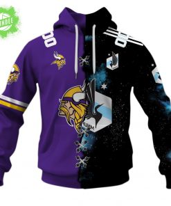 Minnesota United FC x Minnesota Vikings Special Hoodie (MLS x NFL Collab)