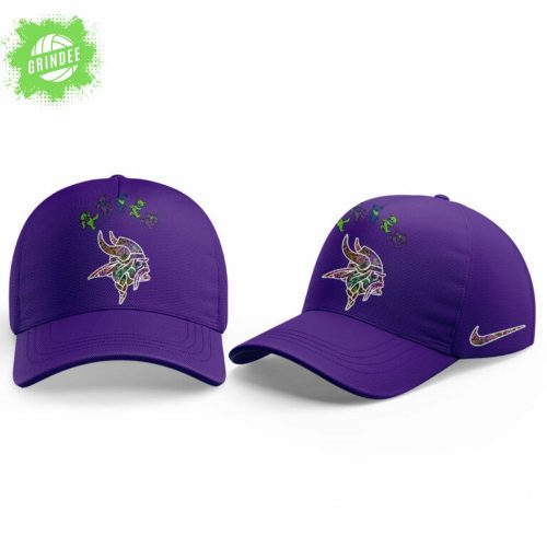 Minnesota Vikings Grateful Dead Night 2025 Purple Hoodie + Pants + Cap Set