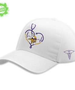 Minnesota Vikings Nurses Night Combo White T-Shirt – 2025 Special