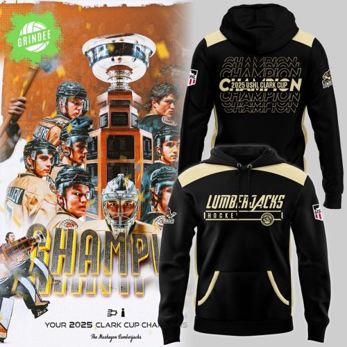 Muskegon Lumberjacks Clark Cup Champions 2025 Hoodie – Hockey Fan Sweatshirt
