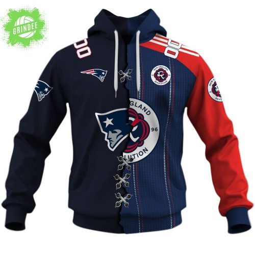 New England Revolution x New England Patriots Special Hoodie (MLS x NFL Drop)