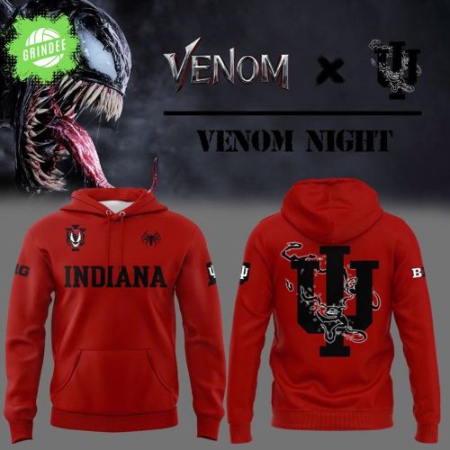New “Venom” x Indiana Hoosiers Hoodie – Limited Edition
