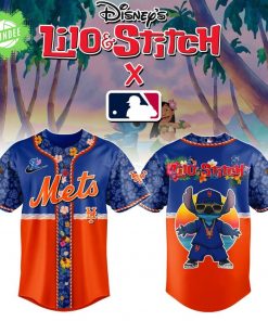 New York Mets MLB x Lilo & Stitch Jersey