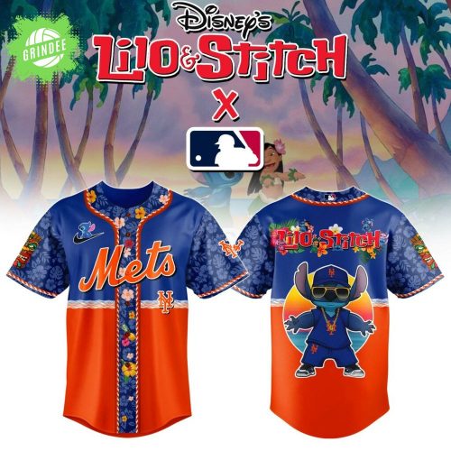 New York Mets MLB x Lilo & Stitch Jersey