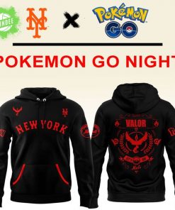 New York Mets Pokemon Go Team Valor Hoodie 2025