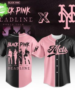 New York Mets x BLACKPINK baseball jersey