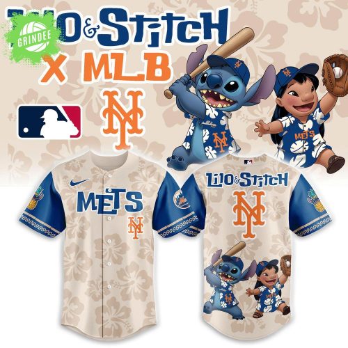 New York Mets x Lilo & Stitch 2025 Baseball Jersey Combo
