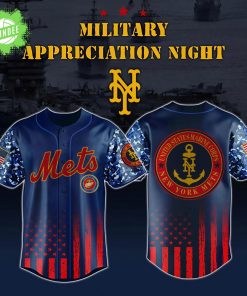 New York Mets x US Marine Corps Appreciation Night 2025 3D Jersey