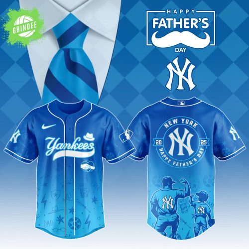 New York Yankees 2025 Father’s Day Jersey – Baseball Team Gift Shirt