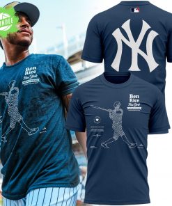 New York Yankees Ben Rice Instant Offense Player T-Shirt