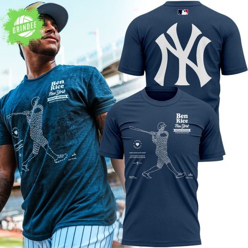 New York Yankees Ben Rice Instant Offense Player T-Shirt