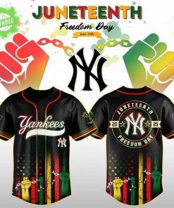 New York Yankees Freedom Jersey – Juneteenth 3D Pride Edition
