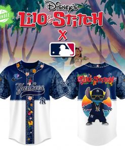 New York Yankees MLB x Lilo & Stitch Jersey