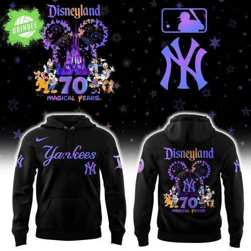 New York Yankees x Disneyland 70th Baseball Hoodie