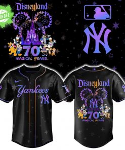 New York Yankees x Disneyland 70th Baseball Jersey