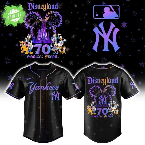 New York Yankees x Disneyland 70th Baseball Jersey