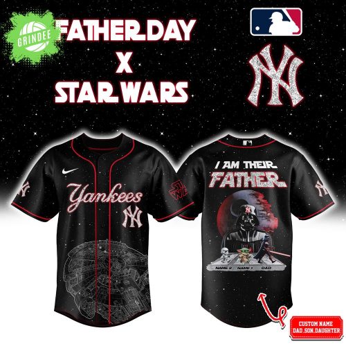 New York Yankees x Father Day Star Wars Version Jersey