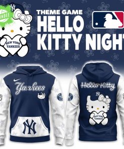 New York Yankees x Hello Kitty Night Hoodie – MLB Theme Game Design