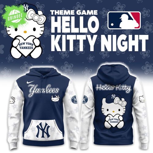 New York Yankees x Hello Kitty Night Hoodie – MLB Theme Game Design