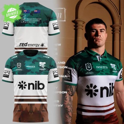 Newcastle Knights 2025 ANZAC Day Memorial T-Shirt