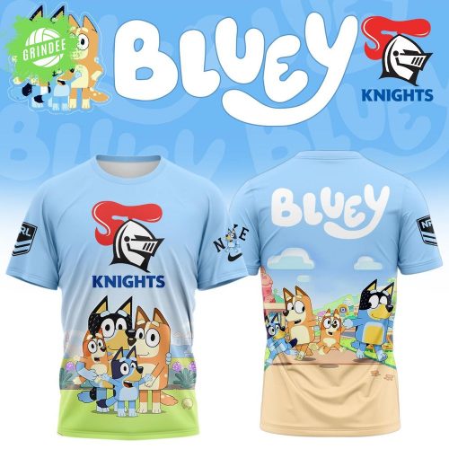 Newcastle Knights x Bluey & Bingo 2025 Graphic T-Shirt