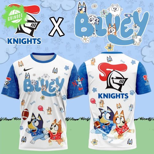 Newcastle Knights x Bluey & Bingo T-Shirt – Official Collab