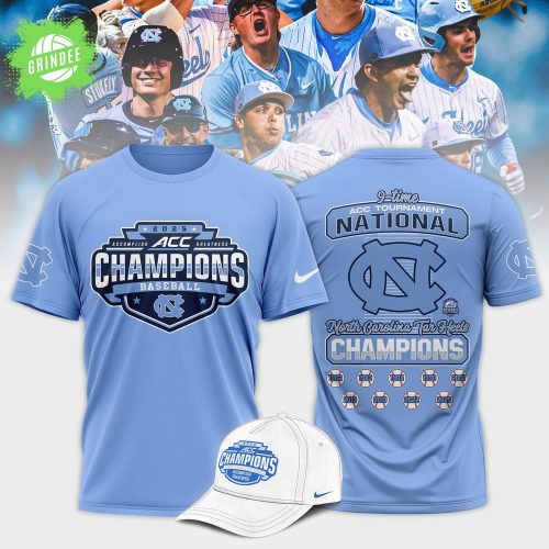 North Carolina Tar Heels 2025 ACC Baseball Conference Tournament Champions