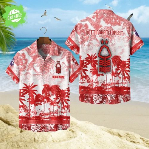 Nottingham Forest FC Hawaiian Style Summer Shirt