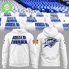 LA Angels x Jesus Won 2025 White Hoodie