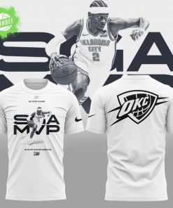 OKC x The Mvp 2024-2025 White Tshirt