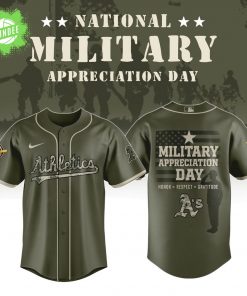 Oakland Athletics Military Appreciation Jersey 2025 – Limited MLB Edition