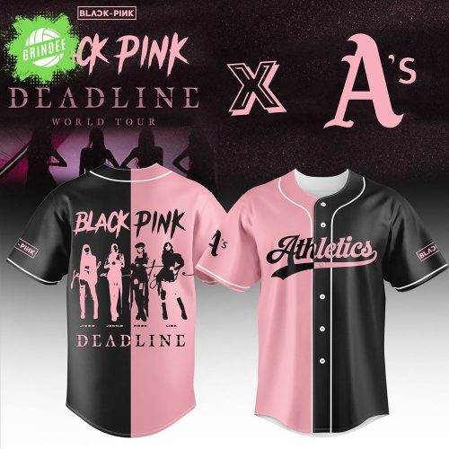 Oakland Athletics X Blackpink Baseball Jersey