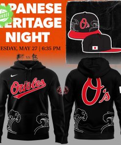 Orioles Baseball Japanese Heritage Night Hoodie