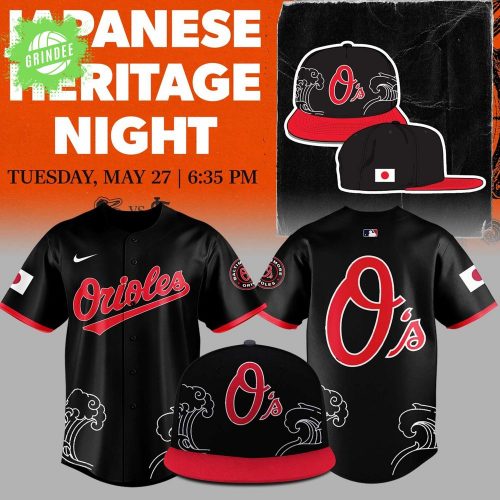 Orioles Baseball Japanese Heritage Night Jersey