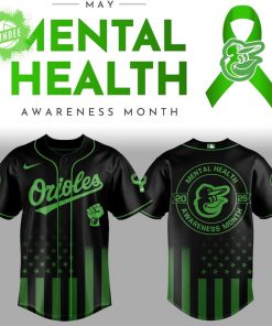 Orioles x Mental Health Awareness Month 2025 Baseball Jersey