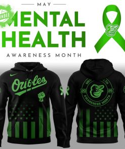 Orioles x Mental Health Awareness Month 2025 Support Hoodie