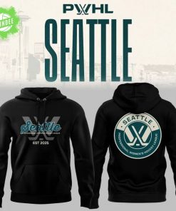 PWHL Seattle 2025 Black Hoodie – Special Fan Edition